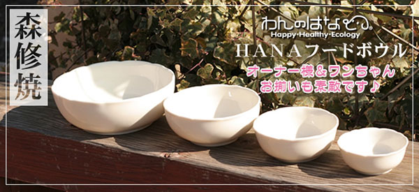 森修焼HANAフードボウル